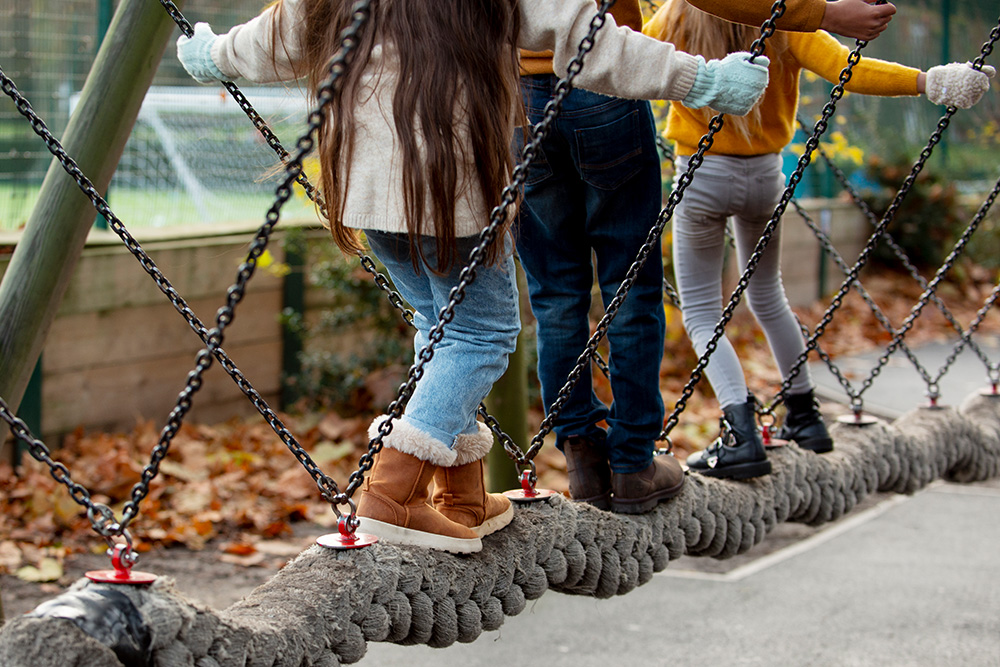 Spielende Kinder